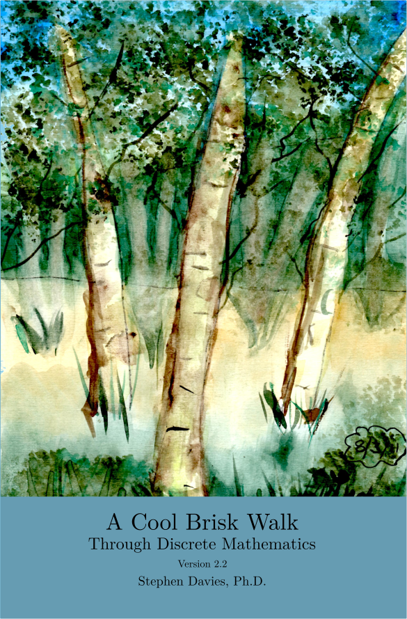 A Cool Brisk Walk Through Discrete Mathematics cover